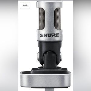 Shure MV88 Portable iOS Microphone for iPhone/iPad/iPod via Lightning Connector